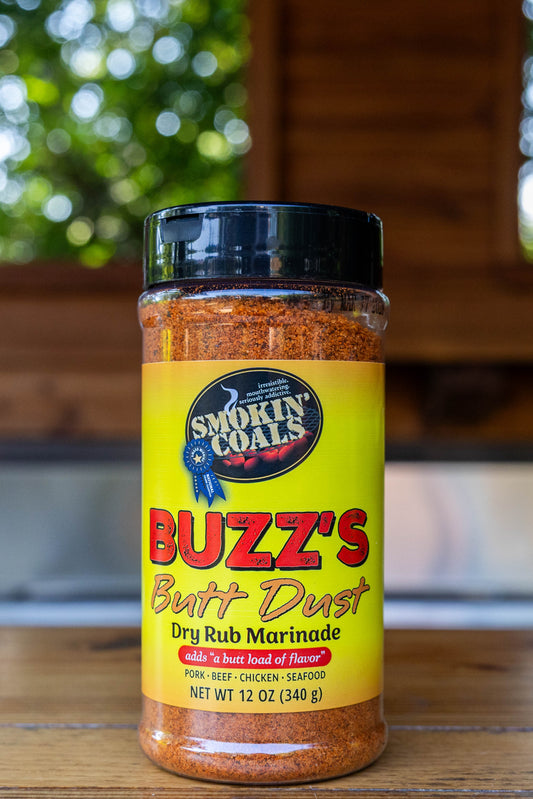 Smokin’ Coals Buzz's Butt Dust (12oz)